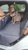 Firm Back Seat Extender for Dogs, Hard Bottom Dog Car Cover Bed Camping Mat