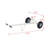 Trailer Dolly with Pneumatic Tires for Moving Car RV Boat Trailer