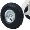 Trailer Dolly with Pneumatic Tires for Moving Car RV Boat Trailer